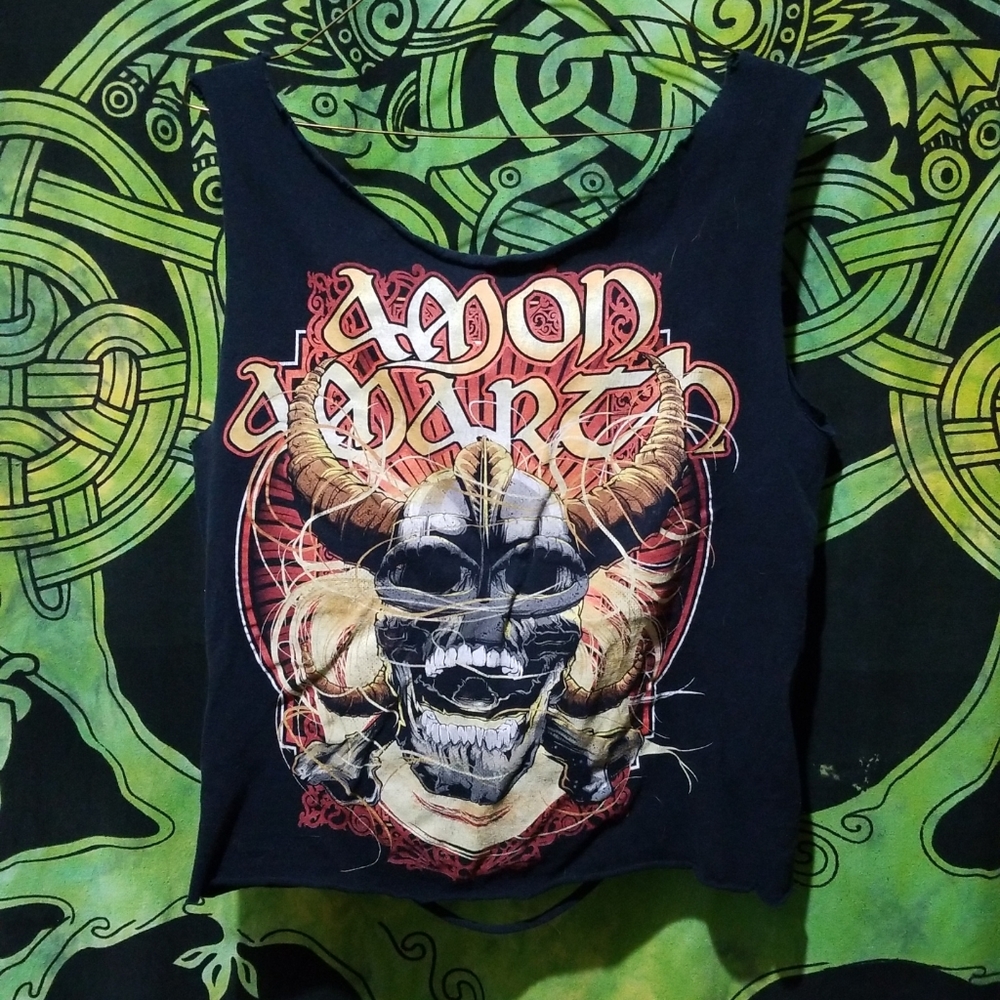 💀 Amon Amarth Distressed Tank Top💀
